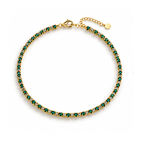 Emerald Tennis Chocker