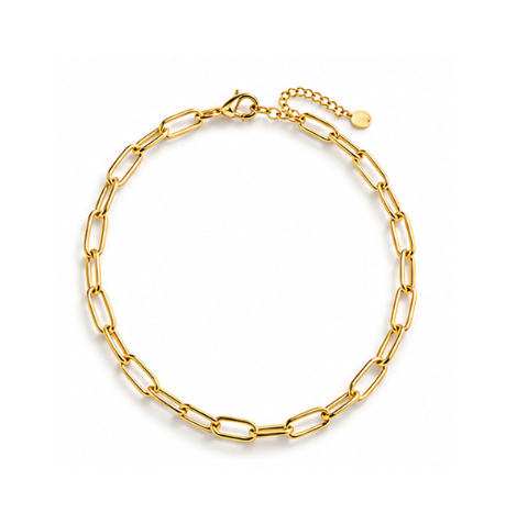 Classic Paperclip Charm Chain